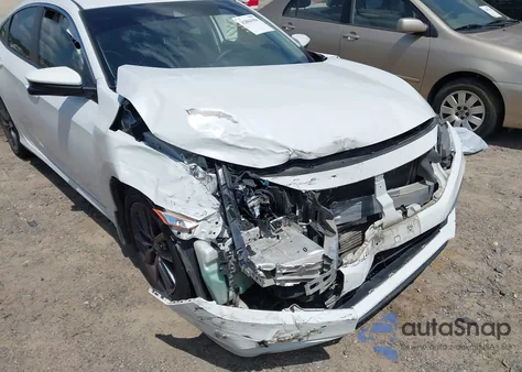 2019 Honda Civic Ex из США, поврежденный, VIN JHMFC1F3XKX007295